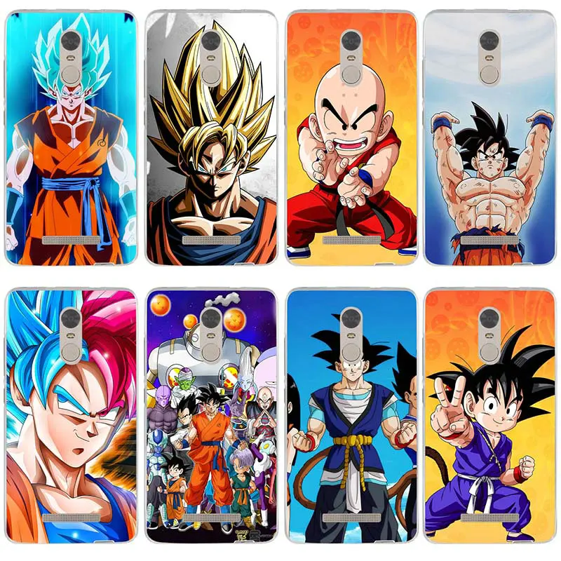 Мягкий ТПУ чехол для телефона Seven Dragon Ball Z Kid Goku силиконовый Xiaomi Redmi Mi Note 2 3 3S 4X 4A 6 5 5S