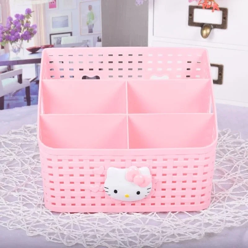 VKStory Life Plastc розовый hello kitty стеллаж для хранения для ванной комнаты спальни ручные инструменты для макияжа