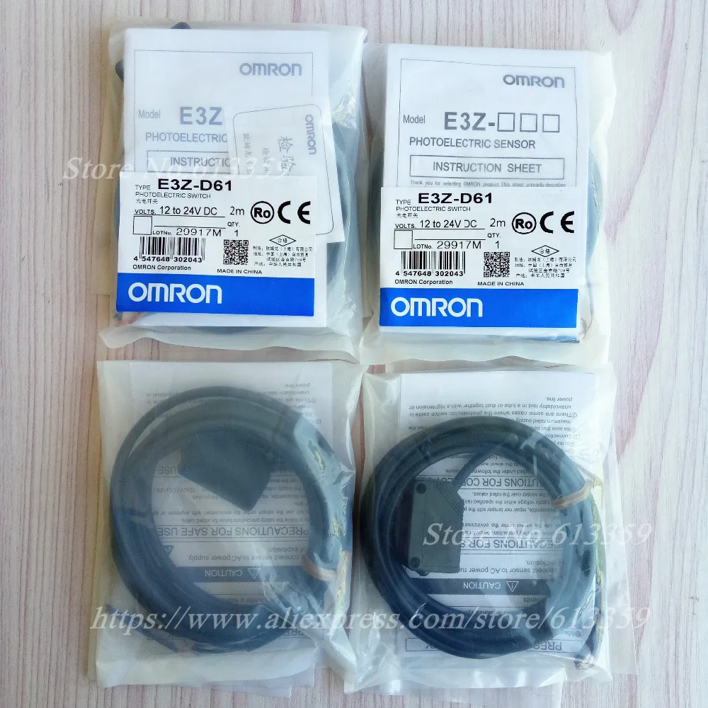 

E3Z-D61 NPN 5-10cm Omron Photoelectric Sensor New High Quality
