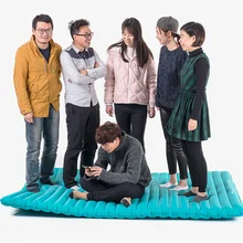 Naturehike Utralight открытый колышек ТПУ надувной матрас двойной 2 человек портативный спальный надувная кровать