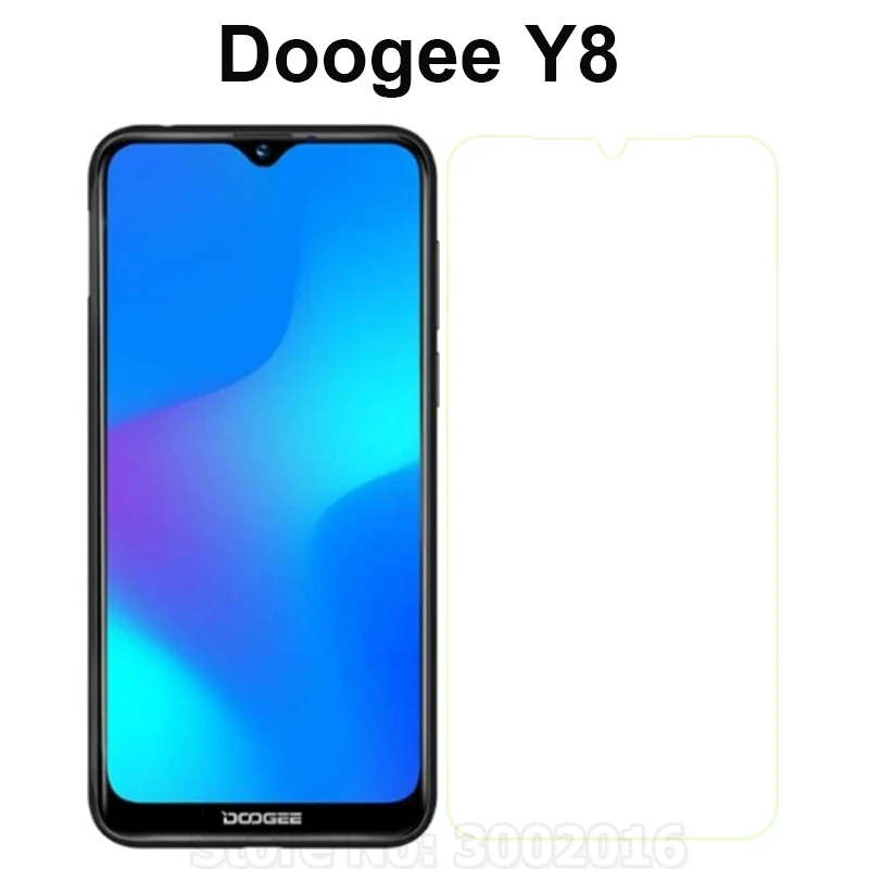 Закаленное стекло Для Doogee Y8 защита экрана 9H для смартфона Передняя пленка 6 1 4G