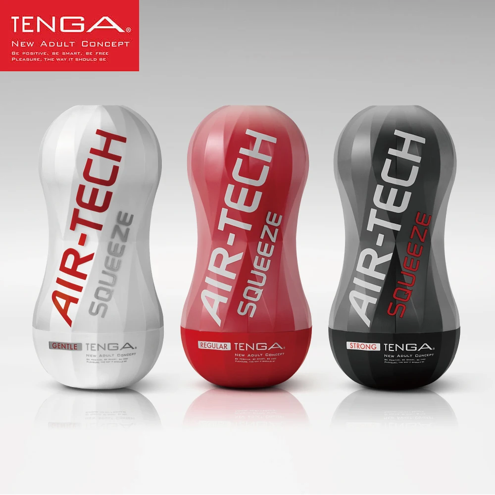 Вакуумная вагина Tenga Air-tech Япония многоразовая вакуумная секс-чаша мягкая