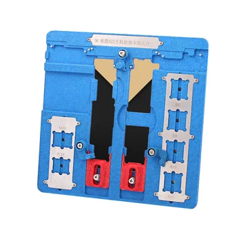 

A22 9in1 Phone Repair Motherboard Fixture PCB Holder For Iphone 5s/6g/6s/6p/6sp/7/7p/8/8p Remove Glue Jip DIY Iphone Repair Tool