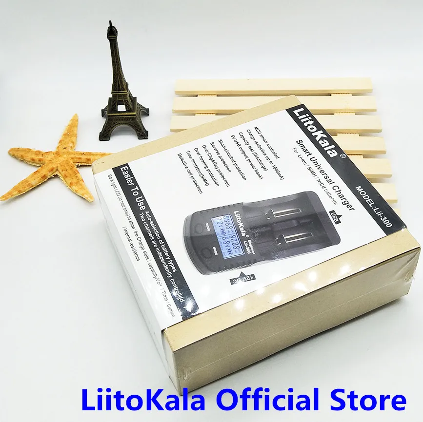 Najtaniej LiitoKala Lii 300 cyfrowy 18650 26650 18350 10440 18500 ładowarka wyświetlacz LCD pojemność baterii test carregador bateria ładowarka