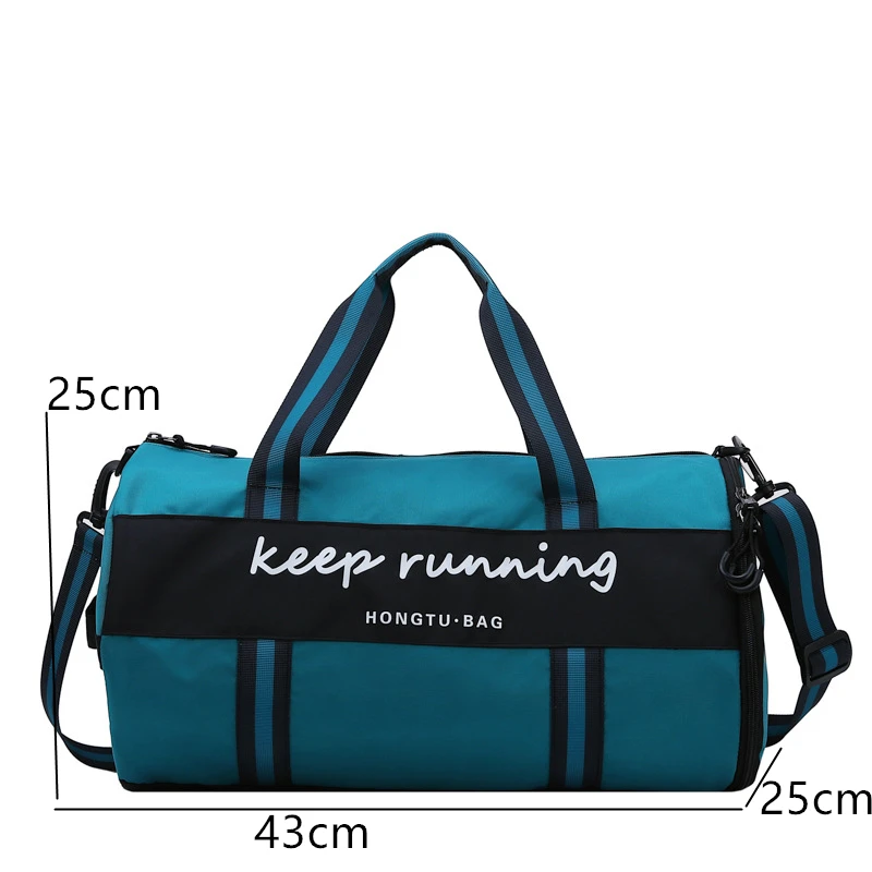 Модные 2019 водонепроницаемые нейлоновые дорожные сумки, спортивная сумка с разделителем для сухого и влажного багажа, сумка для обуви