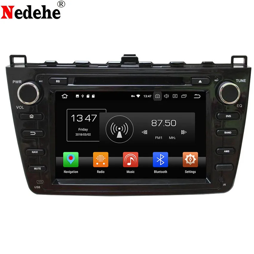 Автомагнитола с восьмиядерным процессором 4 Гб ОЗУ Android 9 0 gps Wi Fi|autoradio multimedia|car dvd