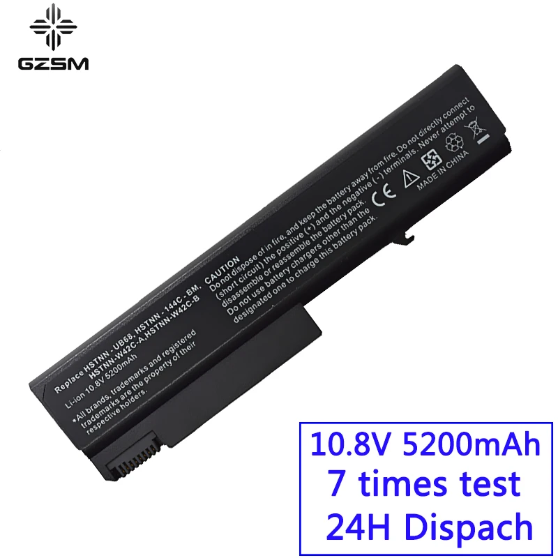 GZSM Аккумулятор для ноутбука 6530B HP 6930P 8440P 8440W 6440B 6445B 6450B 6540B 6545B 6550B 6555B 6730B 6735B