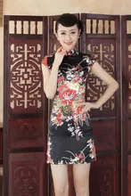 Shanghai Story faux silk cheongsam brand style Cheongsam chinese dress national trend traditional dress 3 color D0093