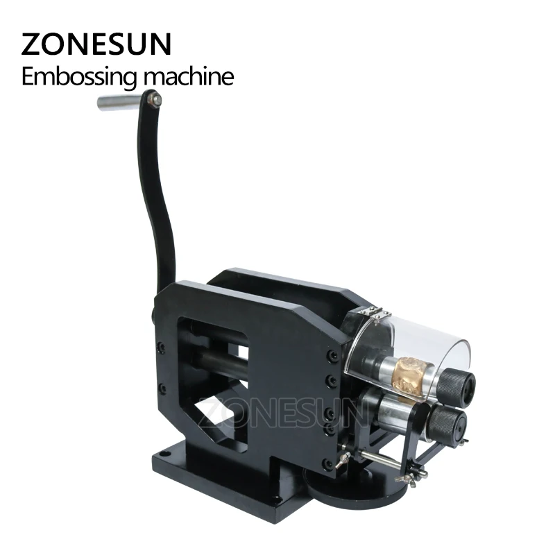 ZONESUN машина для штамповки кожи холодного отжима тиснение повторяющийся узор