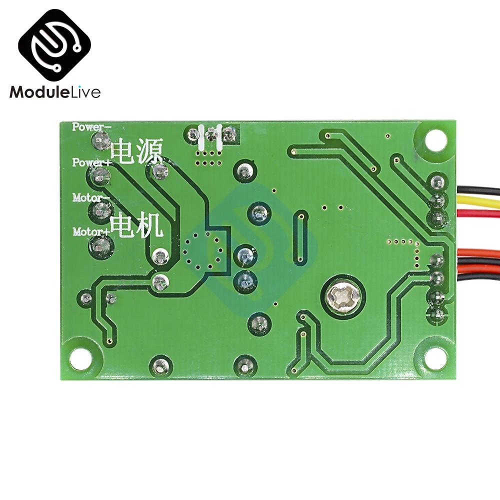 DC 12 V 24 V 3A PWM регулятор скорости двигателя постоянного тока регулируемое Управление скоростью Реверсивный релейный модуль 6 V-28 V 21 kHz 1203BS