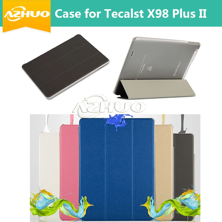 2016 оригинальный кожаный чехол крышка для Teclast X98 плюс II защитный plusii Бесплатная