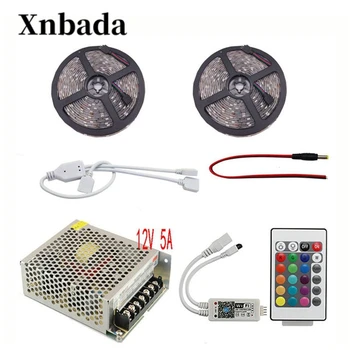 

DC12V 5050 SMD RGB Led Strip Set 5M-10M 30led/m Led Flexible Light + Power adapter +Wifi 113 RGB Led controller AC110/220V