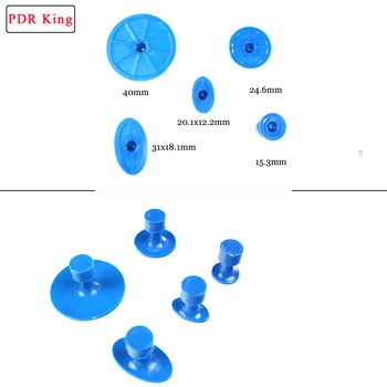 

5 pcs light blue Glue Tabs Puller Tabs dent lifter tools Car Dent Repair Auto Body Dent Removal Hand Tool PDR KING tools