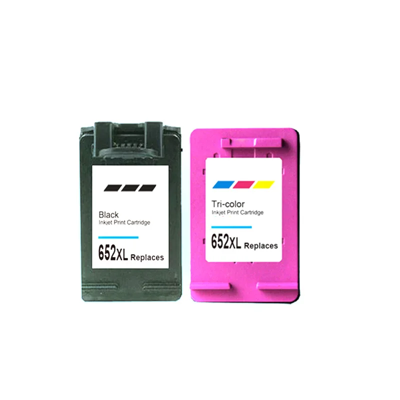 Ink Cartridges compatible For hp652 652XL 652 652XL Deskjet 1115 1118 2135 2136 2138 3635 3636 3835 4535 4536 4538 4675 - Цвет: 1BK AND 1COLOR