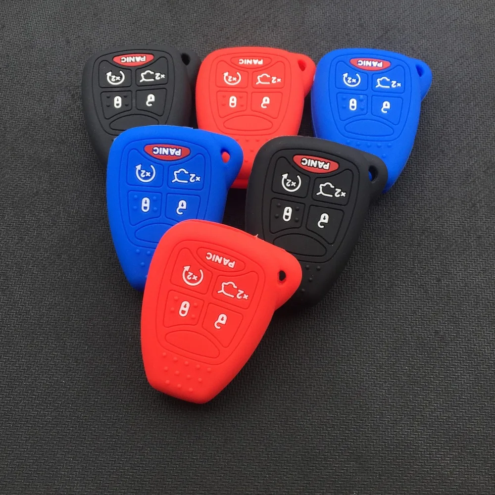 ZAD silicon key cover case cap protect skin set hood for jeep wrangler cherokee Chrysler Liberty Pacifica Sebring Aspen Magn | Автомобили