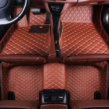 

Car wind leather car floor mat for Mercedes Benz W203 W204 W205 C class 180 200 220 250 300 350 C160 rug Carpets car accessories