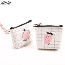 Женский кошелек мини-бумажник для девочек, милый модный кошелек для монет, тонкий кошелек для денег, Женский Подарочный мешочек, держатель для монет