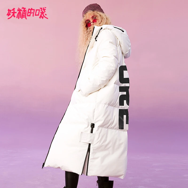 ELF SACK Winter New Warm Woman Down Coat 90% White Duck Down Thick Full Loose Women Jackets Casual Loose Femme Padded Coat ELF SACK Winter New Warm Woman Down Coat 90% White Duck Down Thick Full Loose Women Jackets Casual Loose Femme Padded Coat