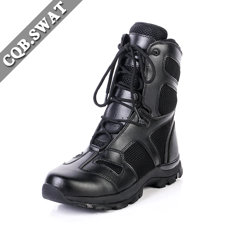 De Zd Sólidos Tático Exército Preto Malha Do Combate Militares Vento Verão Dos 2018 Frio Cqb Botas 103 up Swat Lace Homens 4Y7aT