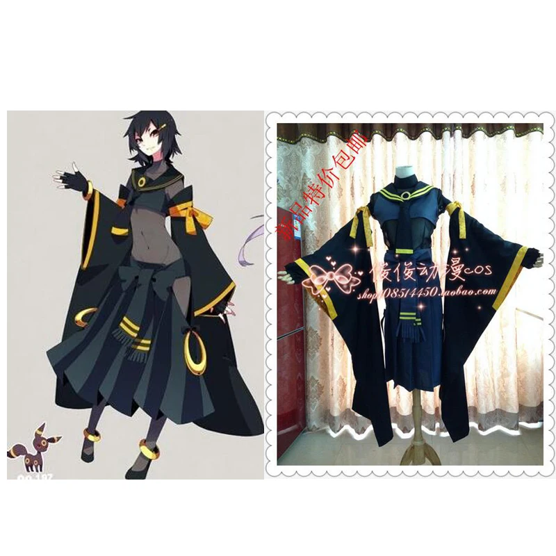 2017 Umbreon Dal Costume Cosplay Caldo