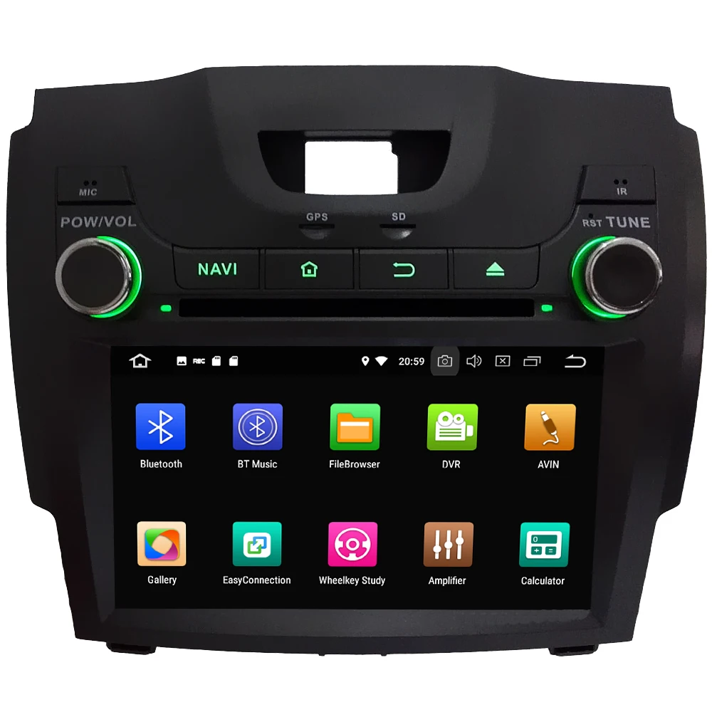Cheap KLYDE Android 8 Octa Core 4GB RAM Car DVD Radio For Chevrolet S10 Colorado Trailblazer/Isuzu D-Max 2012 2013 2014 2015 2016 2017 1