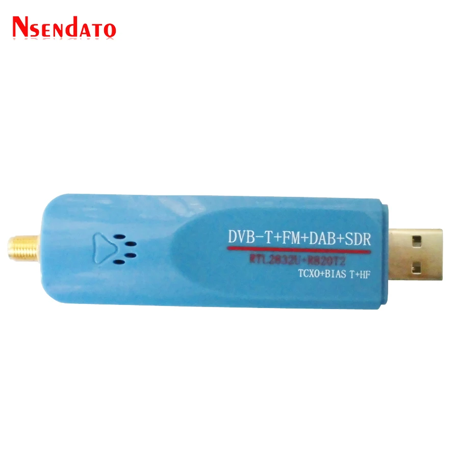 Цифровой USB 2 0 RTL SDR Smart DVB T TV Stick + DAB FM RTL2832U R820T2 500 кГц 1 7 ГГц тюнер приемник с