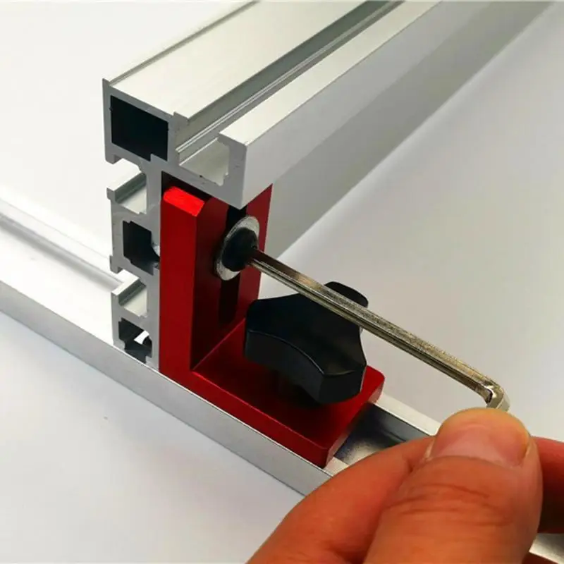  Woodworking 30/45 Type T-tracks Chute Backing Miter Rail Chute Connector