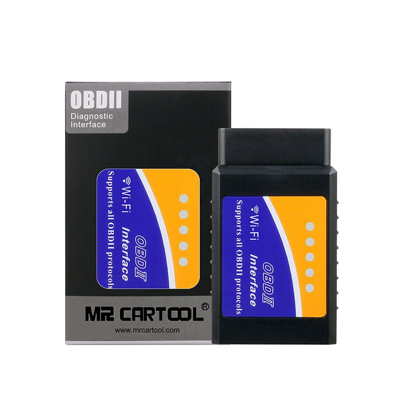 

TLXC Car OBD2 II ODB2 ELM 327 EML 327 V1.5 Wifi Bluetooth ELM327 Auto Scanner Diagnostic Tool For Android IOS Phone