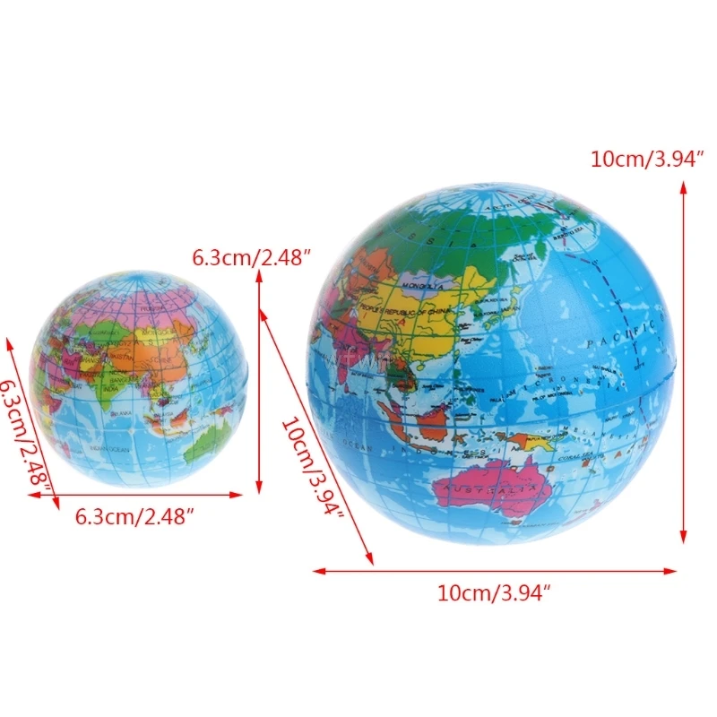 

Fast Rising Squeeze Antistress Stress Relief World Map Ball Planet Earth MAY10 dropship