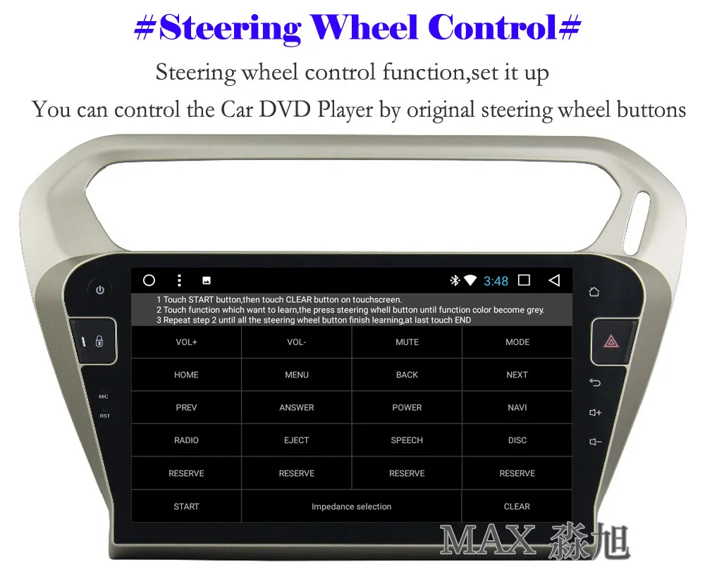 Flash Deal MAX 2G+32G 10.1" Android 8.1 Car DVD Player for Peugeot 301 /Citroen Elysee 2014 Car Radio RDS BT 4G WiFi SWC GPS Free Map 10 Flash Deal MAX 2G+32G 10.1" Android 8.1 Car DVD Player for Peugeot 301 /Citroen Elysee 2014 Car Radio RDS BT 4G WiFi SWC GPS Free Map 10