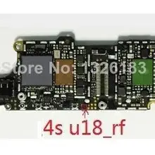 10 шт./лот для iPhone 4S 4GS U18_RF U18-RF мощность основной полосы ИС диодный чип "PE", ошибка-1 Ремонт Часть