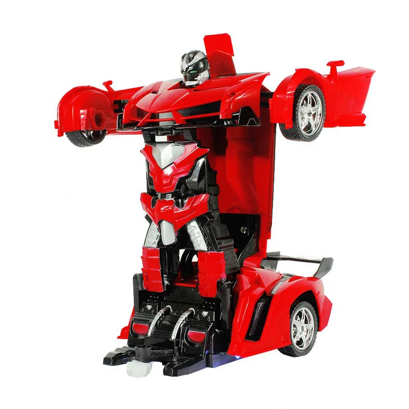 Transformator Auto Rennauto Roboter mit Fernbedienung Motor Wagen Kind Spielzeug 