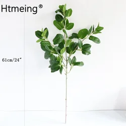 Enhanced Artificial Peppermint Leaf Greenery for Decorative Home and Event Decor (Green)