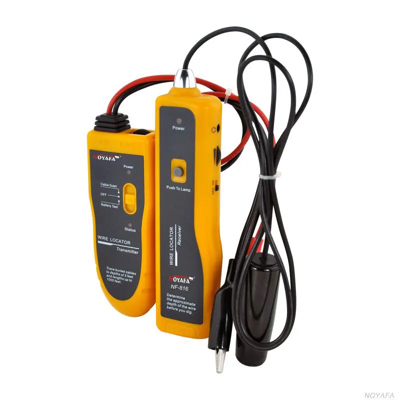 Free Shipping NF816 Underground Cable Locator Cable Finder Fault Finder Network Cable Finder Tools Underground Wire