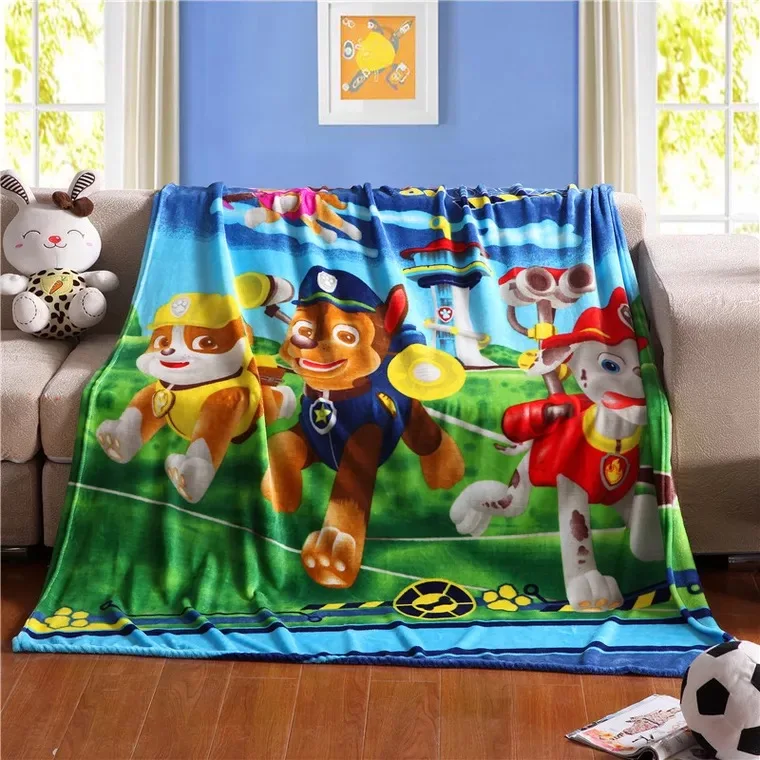 150*200 см мягкое детское одеяло с рисунком из мультфильма, бархатное детское Флисовое одеяло для малышей, диван-кровать, плед для путешествий