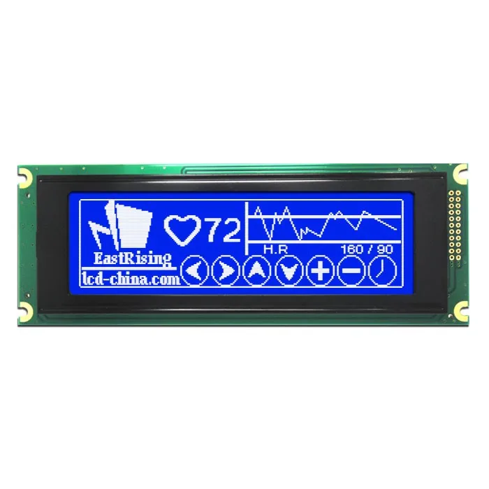blue backlight lcd module 24064 made in china
