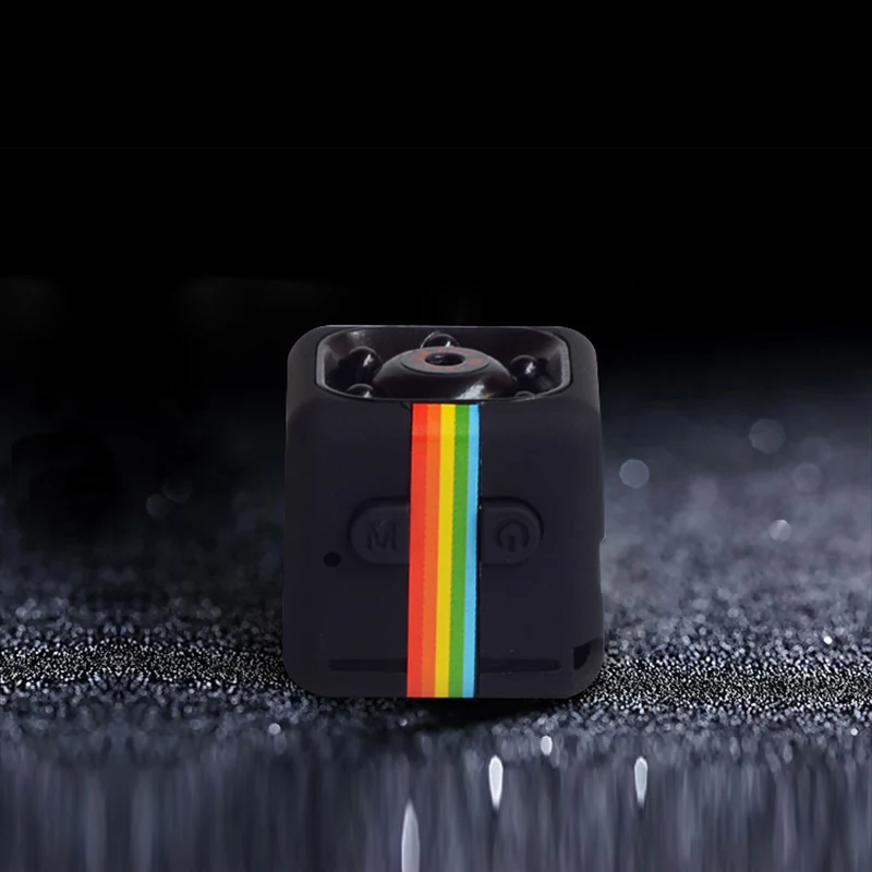 Новейшая модель; SQ11 мини Камера HD 1080 P Cam Ночное видение мини видео камера Камера DV видео голос Регистраторы микро Камера s PK SQ8 md80 - Цвет: Black