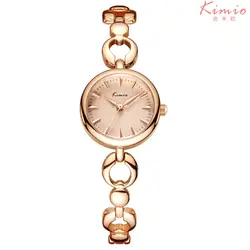 Топ KIMIO модные часы для женщин Роскошные Керамика браслет Брендовое платье повседневные relogio женские наручные часы reloj mujer
