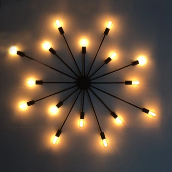 

Retro industry ceiling lamp hanging dual-purpose Restaurant Bar bedroom long Personality retro shape Ceiling Lights GY305