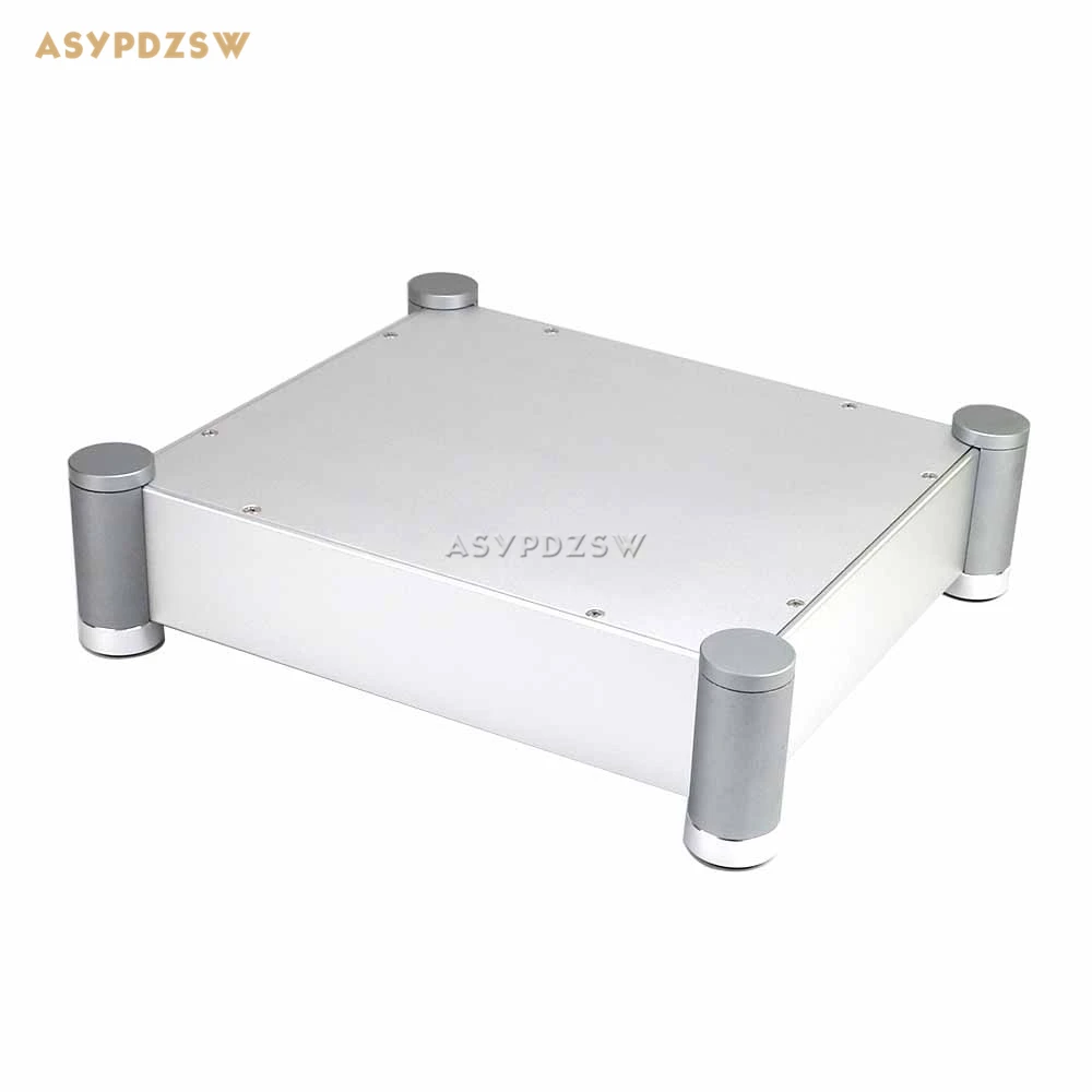 WA82 Silver Tube Amplifier Enclosure Aluminum Chassis /Preamp Case Box WA82 Silver Tube Amplifier Enclosure Aluminum Chassis /Preamp Case Box