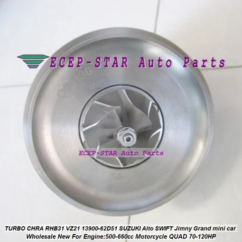 preço Rhb31 Vz21 13900-62d51 Turbo Cartucho Chra Núcleo Para Suzuki Jimny Alto Funciona 500-660cc Motocicleta Quad Rinoceronte Dune Buggy 70-120hp