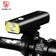WHEEL UP Usb Rechargeable Bike Light Front Handlebar Cycling Led Light Battery Flashlight Torch Headlight Bicycle Accessories