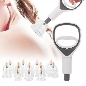 

12pcs / Set Vacuum Glass Cups Chinese Medical Cupping Therapy Health Care Massage Tool Kit Massage Relaxation