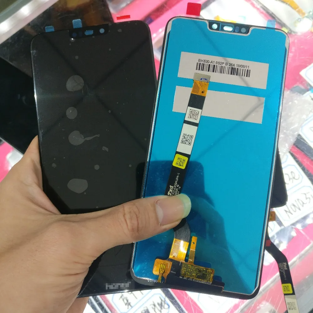 Оригинальный Новый ЖК экран 6 26 дюйма черный для Huawei Honor 8C дисплей сенсорный