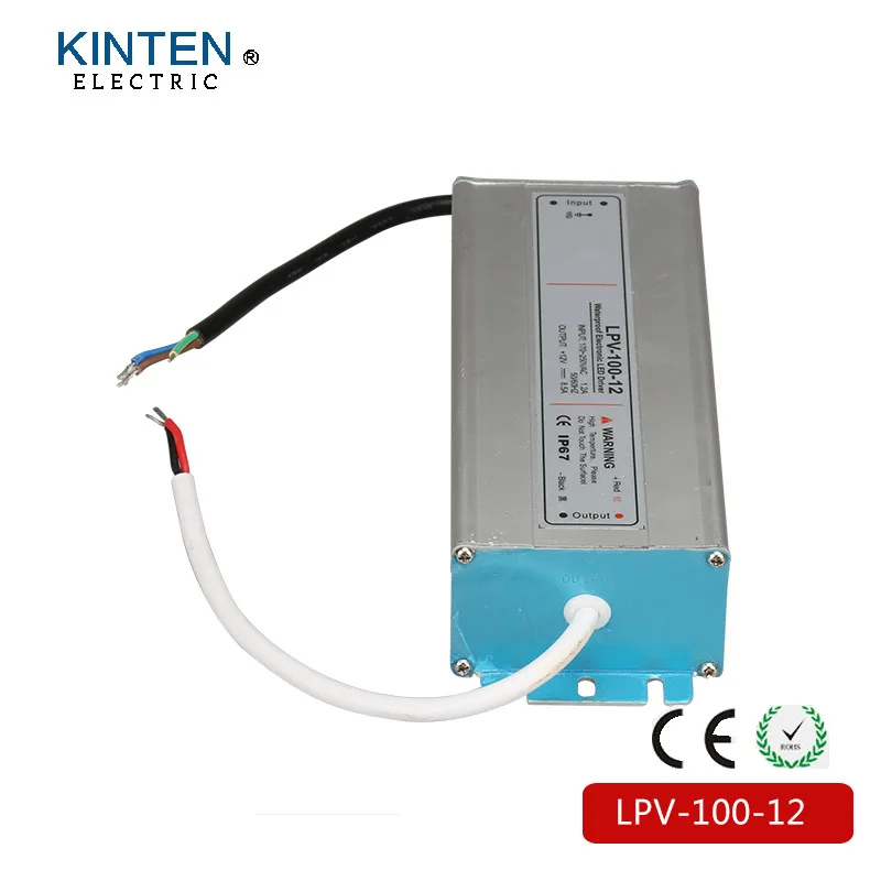 

LPV-100-24 Waterproof Led Driver DC 24V Switching Power Supply 100W led driver