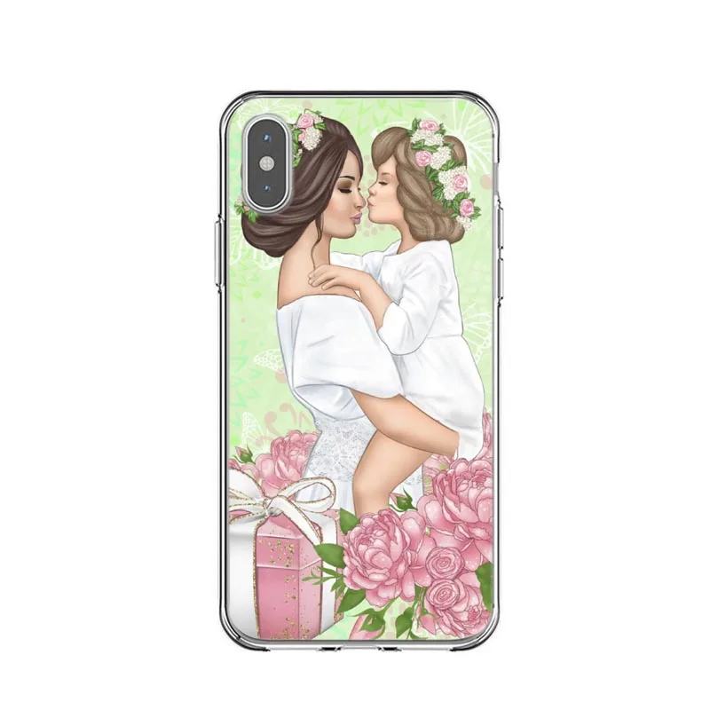 TPU VOGUE queen Princess Girl Female boss coffee Мягкий силиконовый чехол для телефона для iPhone 11 Pro Max 5S SE 6 6s 7 8 Plus X XS XR XS MAX - Цвет: TPU