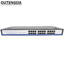 24 Порты 10/100 м коммутатор питания через Ethernet 24V Мощность over Ethernet с 23 Poe Порты и 1 Uplink Wi-Fi точка доступа, ip-камера и т. д
