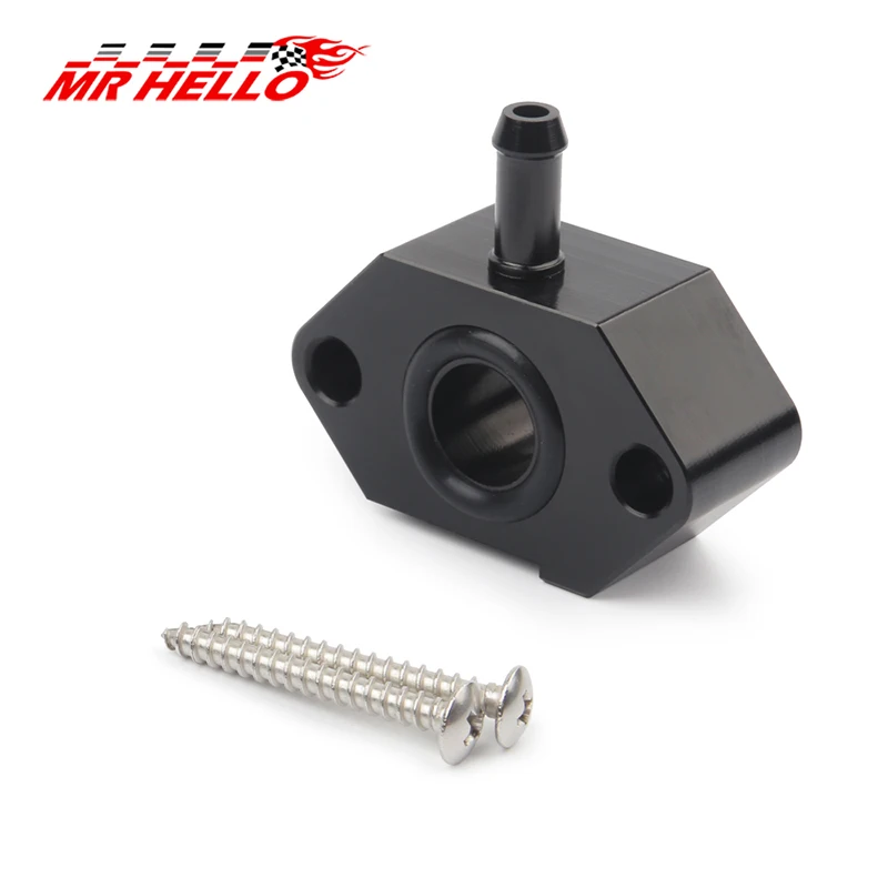 

Aluminum Black Car Turbo Boost Tap Kit Vacuum Adaptor For Audi EA111 1.4T Engine