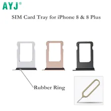 AYJ держатель лотка для сим-карты для iPhone 8 Plus 8 Plus 8G заменитель адаптера sim-карты части