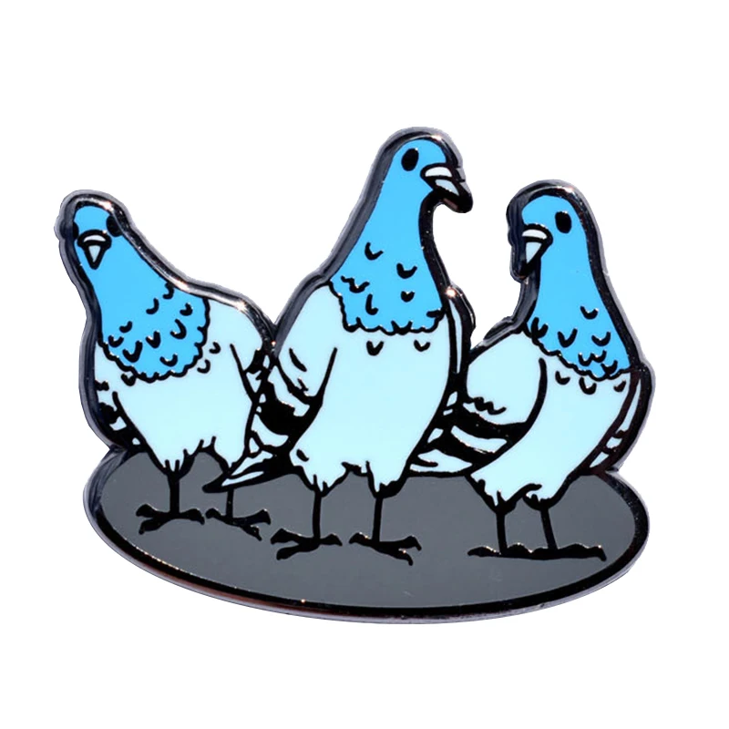

Pigeon Enamel Pin